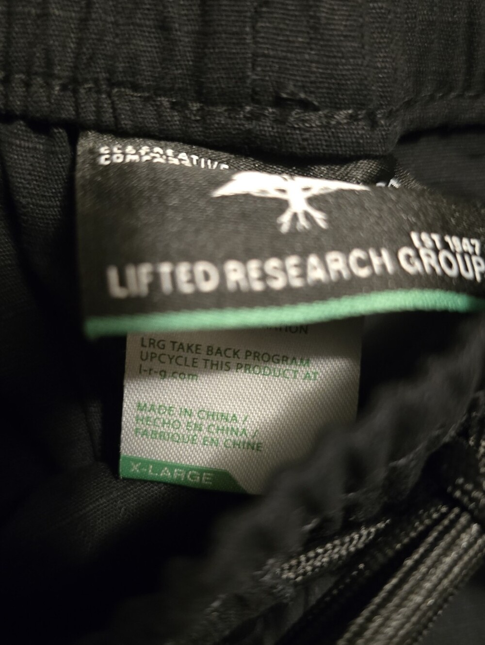 LRG Ripstop Cargo Pants - Black - Picture 5 of 5